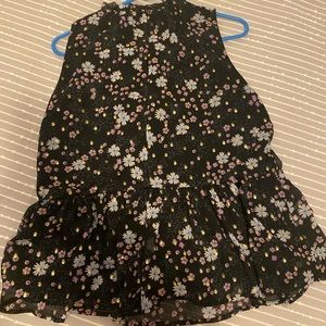 Cute and sassy sleeveless babydoll top